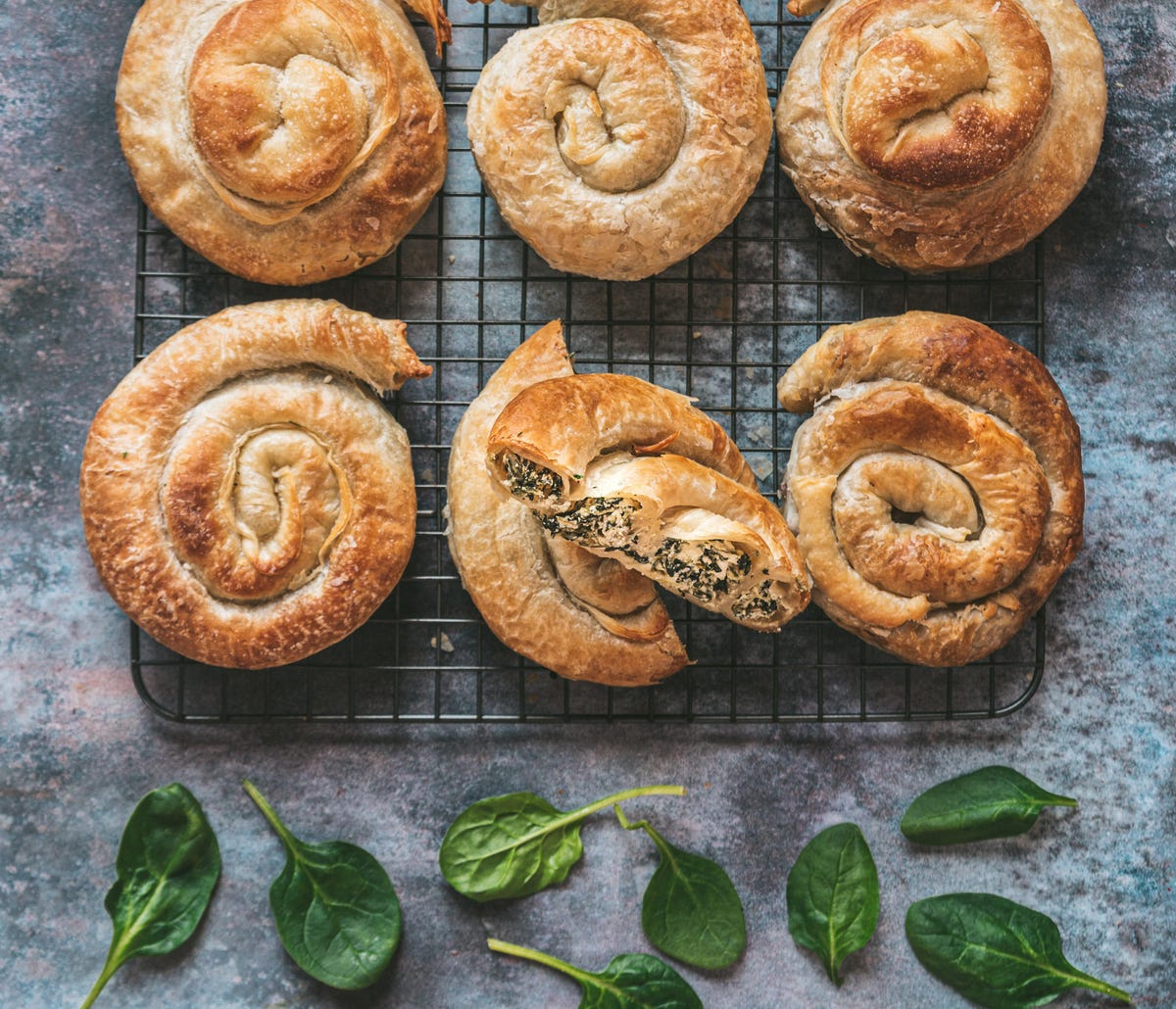 Balkan Bites - Spinach and Cheese Burek Pies - Dusty's Country Store