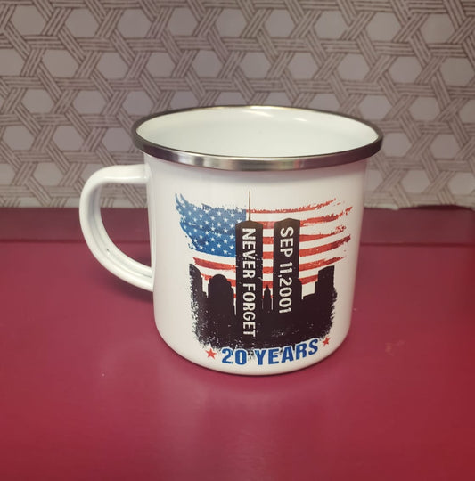 9\11 Metal Camper Mugs - Dusty's Country Store