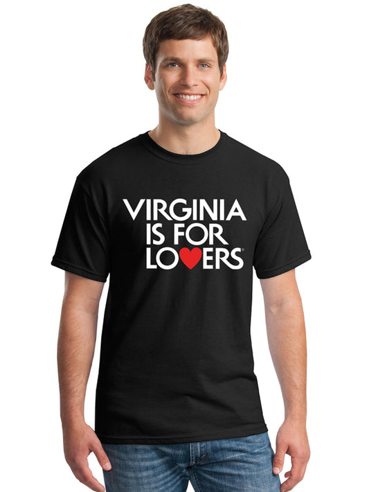 Virginia Is For Lovers Black T-Shirts - Dusty's Country Store