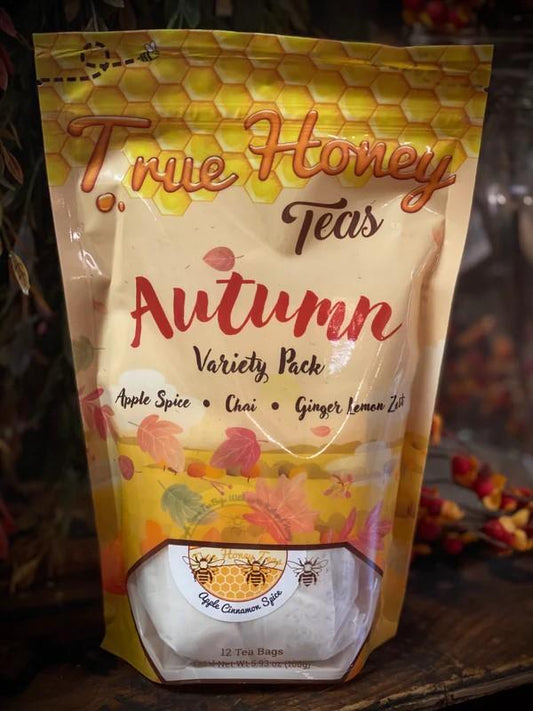 True Honey Teas Autumn Variety 12 Pack - Dusty's Country Store