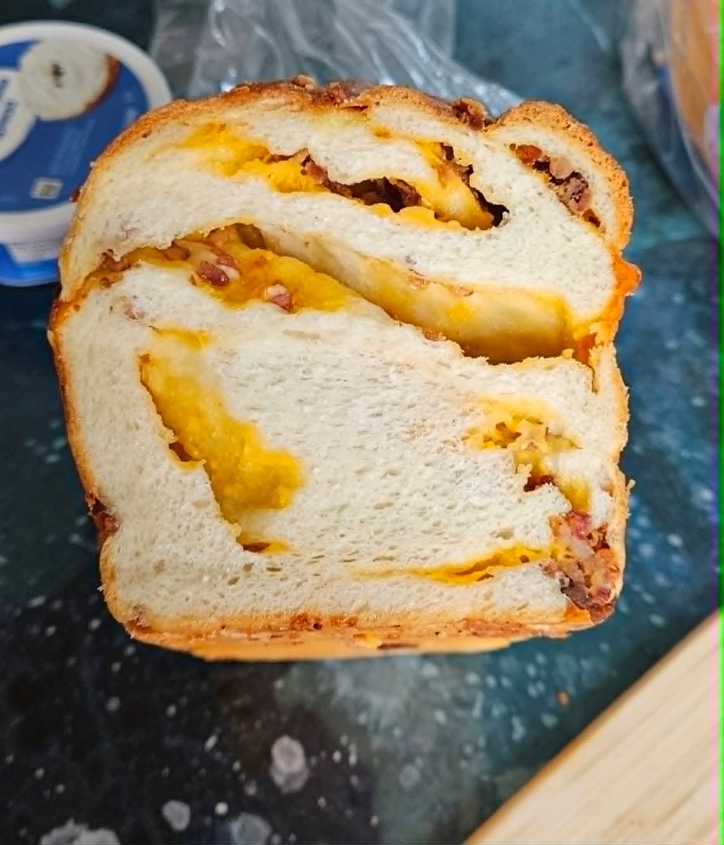 Bacon Cheddar Sourdough Loaf - Dusty's Country Store