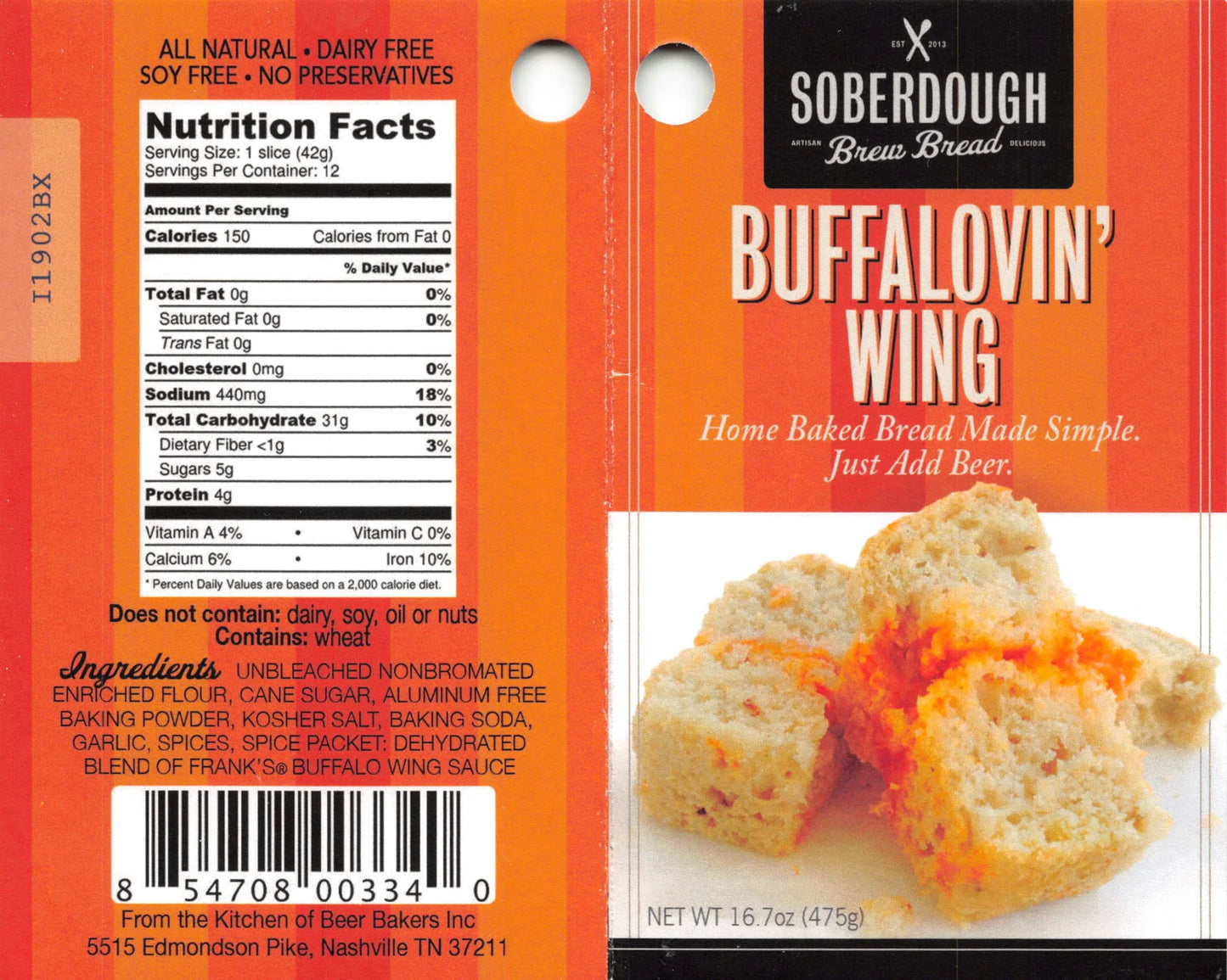 Soberdough - BUFFALOVIN' WING - Dusty's Country Store