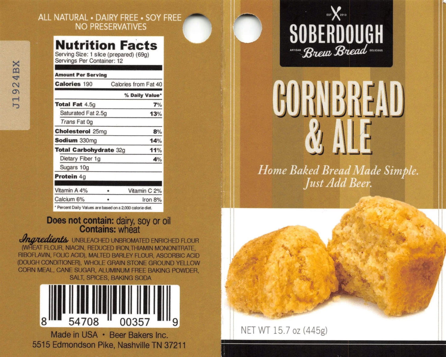 Soberdough - Cornbread and Ale - Dusty's Country Store