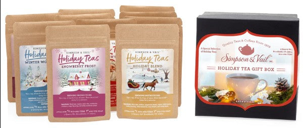 Simpson & Vail Holiday Tea Sampler Gift - Dusty's Country Store
