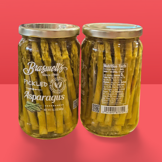 Braswell's Pickled Asparagus 16.5 OZ - Dusty's Country Store