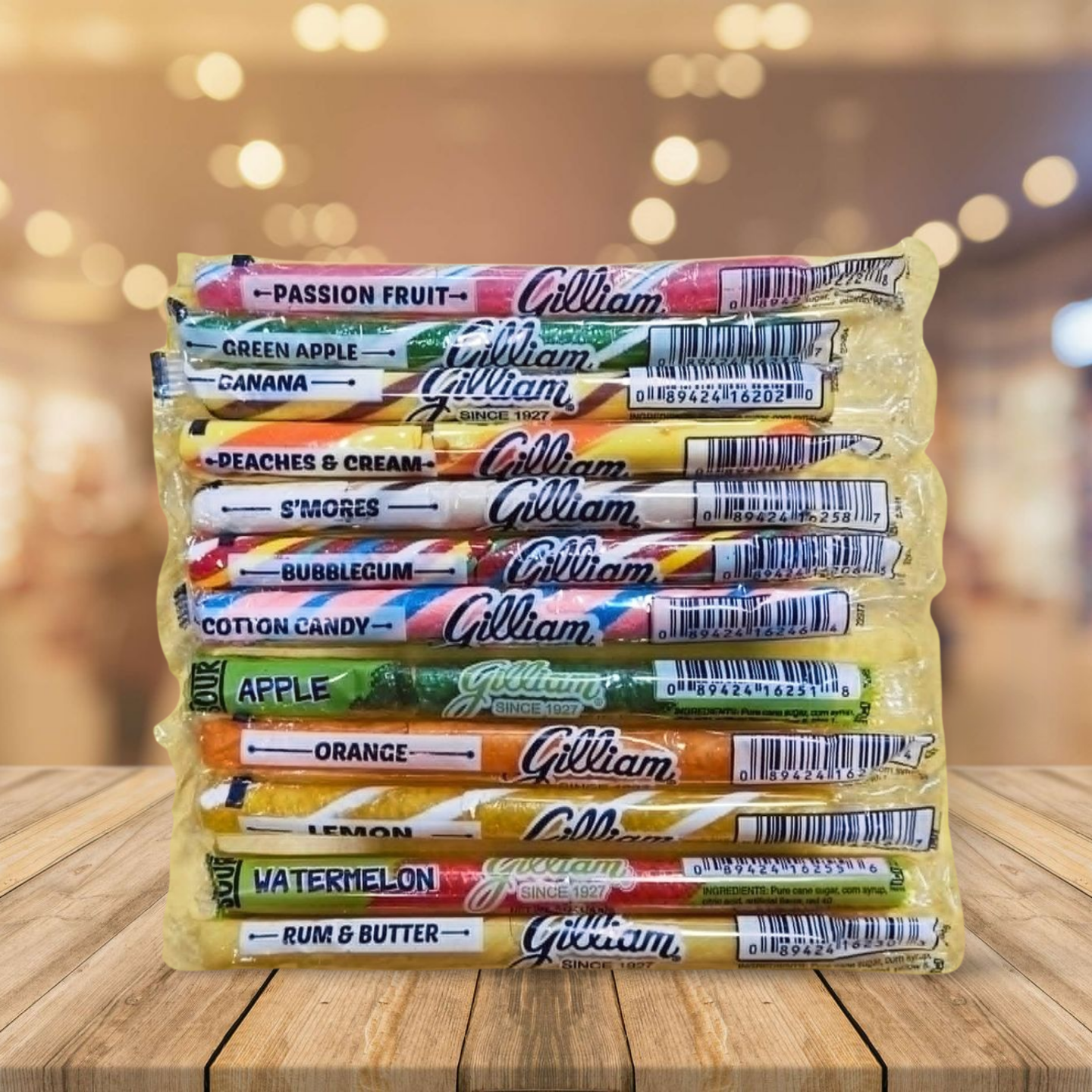 Man Down Gilliam Sticks – Broken Assorted Old Fashioned Gilliam Candy Sticks - Dusty's Country Store