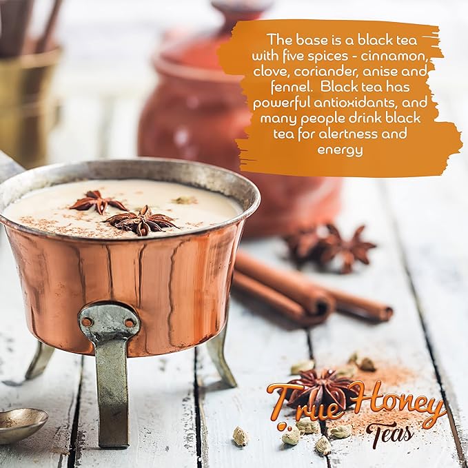 True Honey Teas Chai - 12 Pack - Dusty's Country Store