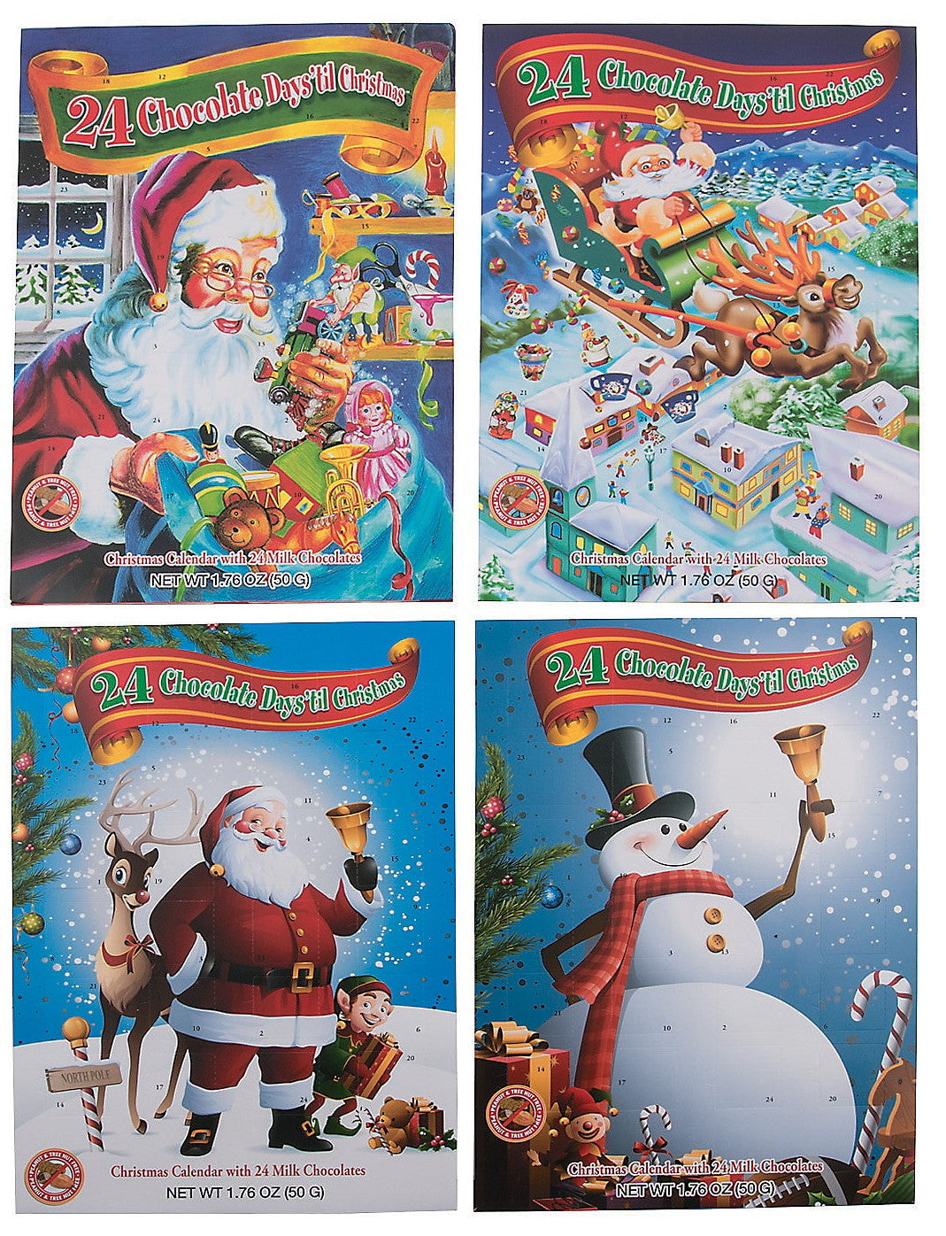 Christmas Chocolate Advent Calendar - Dusty's Country Store