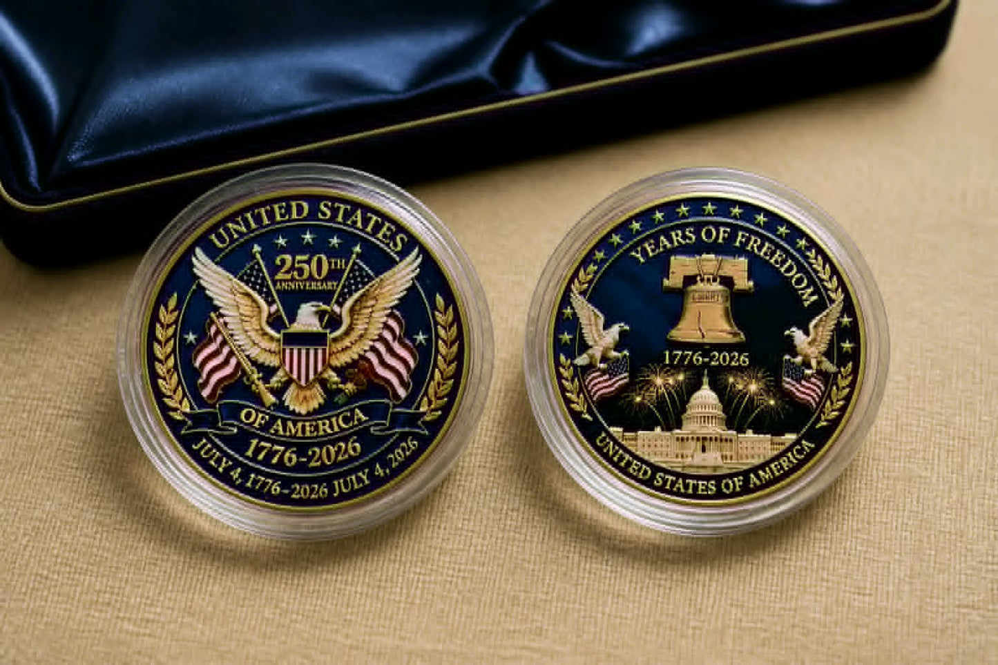 250th Anniversary Independence Challenge Coin - Dusty's Country Store