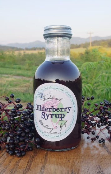 Long Acre Elderberry Syrup 12 OZ - Dusty's Country Store