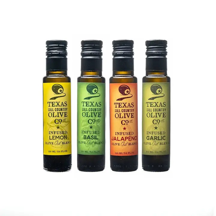 Texas Hill Infused Olive Oil Mini Gift Set - Orange - Dusty's Country Store