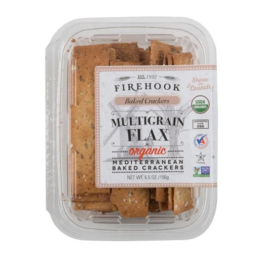Firehook Multigrain Flax Crackers - Dusty's Country Store