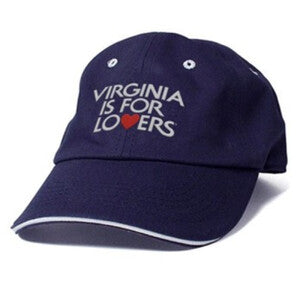 Virginia Is For Lovers - Baseball Hat Navy Twill - Dusty's Country Store