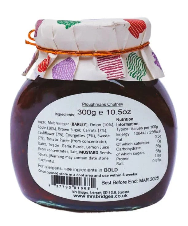Mrs Bridges Ploughman's Chutney - Dusty's Country Store