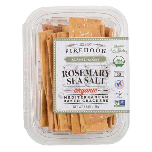 Firehook Rosemary Sea salt Crackers - Dusty's Country Store