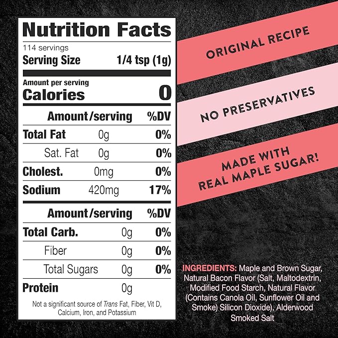 TBJ Gourmet Smoked Bacon Maple Sugar Rub - Dusty's Country Store