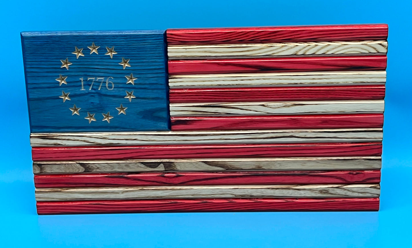 Handmade Wooden Flags - Veteran Made - Dusty's Country Store