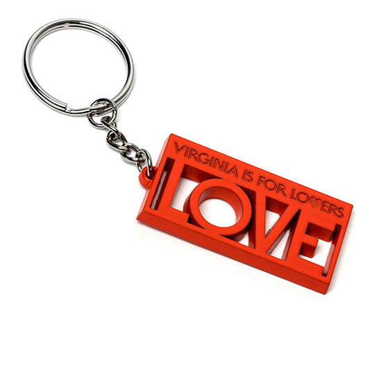 Virginia is For Lovers LOVE Keychain - Dusty's Country Store