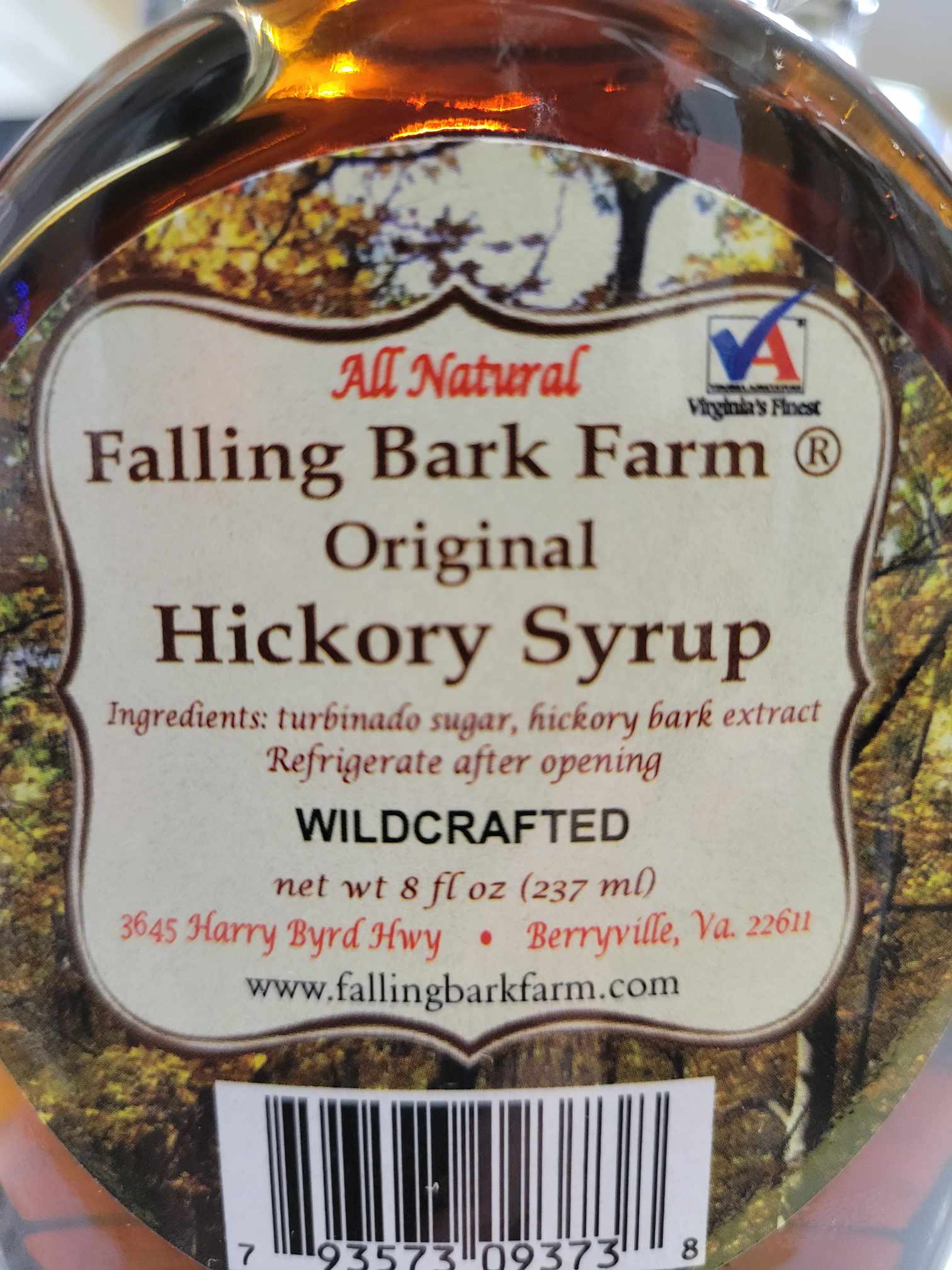 Falling Bark Original Hickory Syrup - Dusty's Country Store