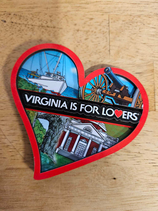 Virginia is For Lovers Magnets - Dusty's Country Store