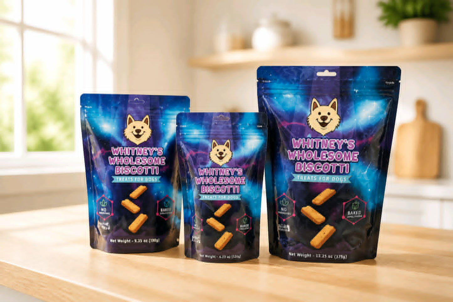 Whitney's Wholesome Biscotti Dog Treats - Dusty's Country Store