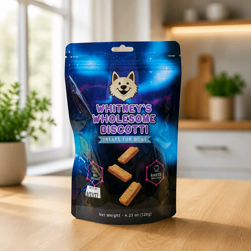Whitney's Wholesome Biscotti Dog Treats - Dusty's Country Store