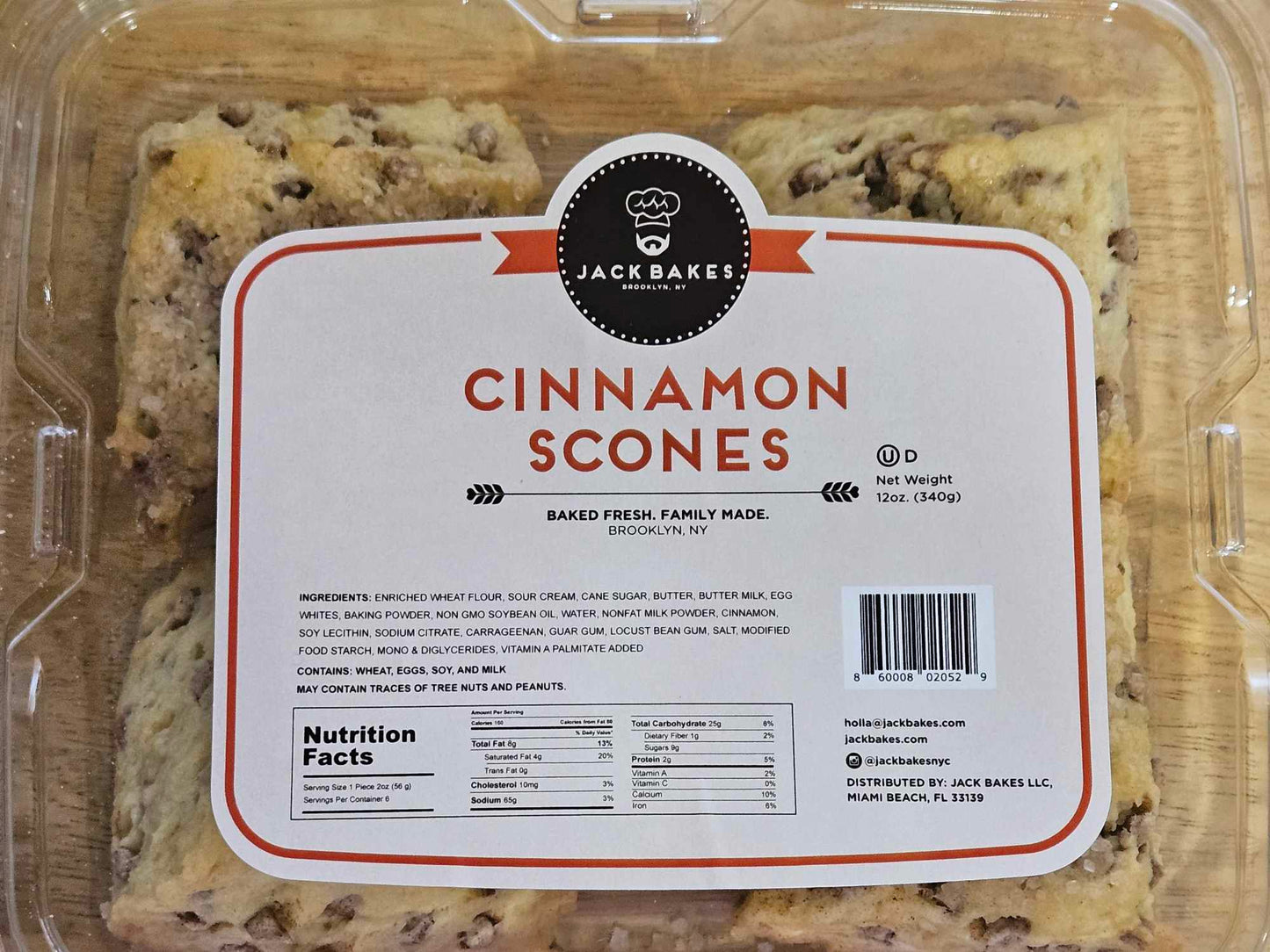 Jack Bakes, LLC Scones - Dusty's Country Store