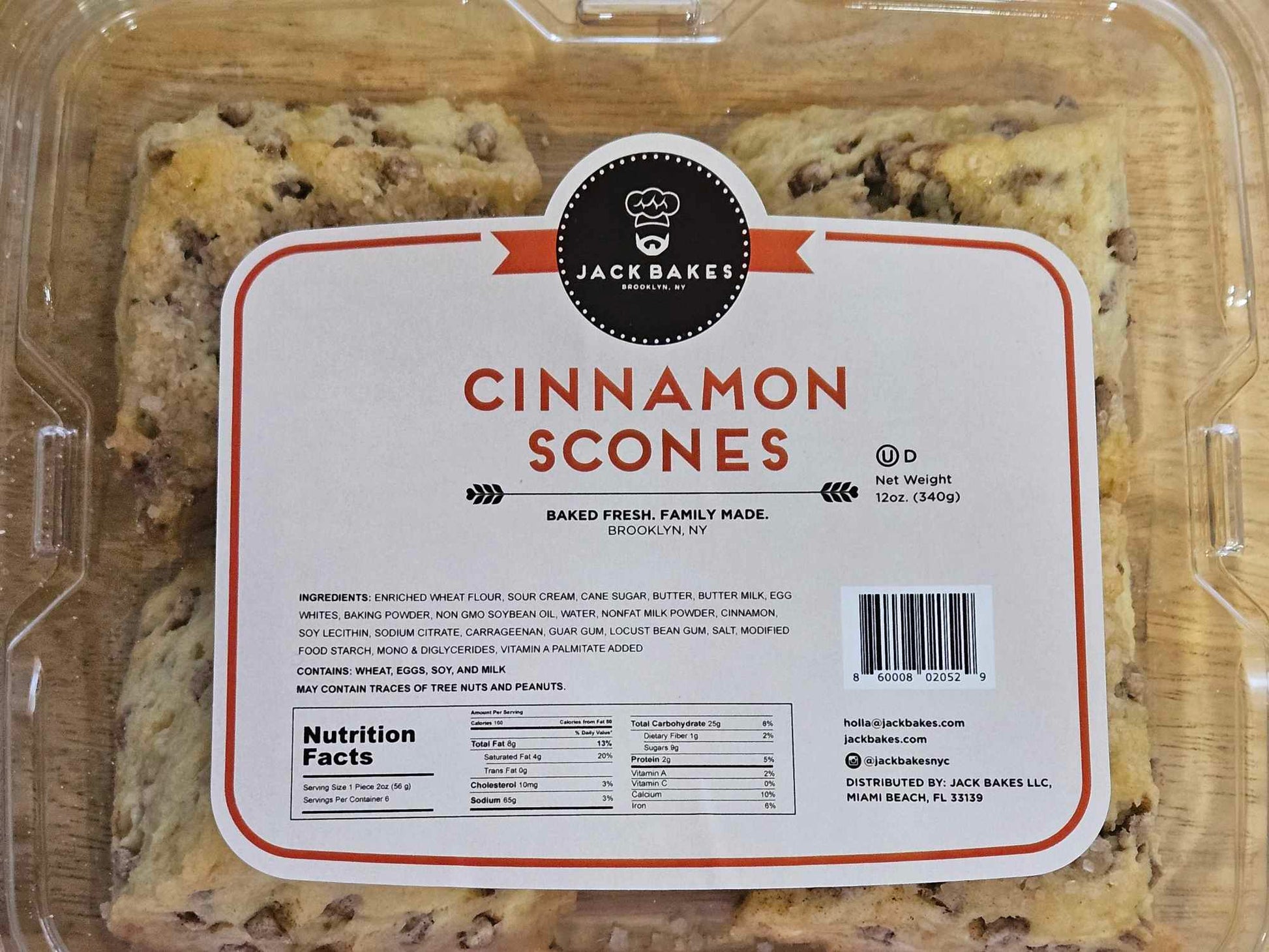 Jack Bakes, LLC Scones - Dusty's Country Store