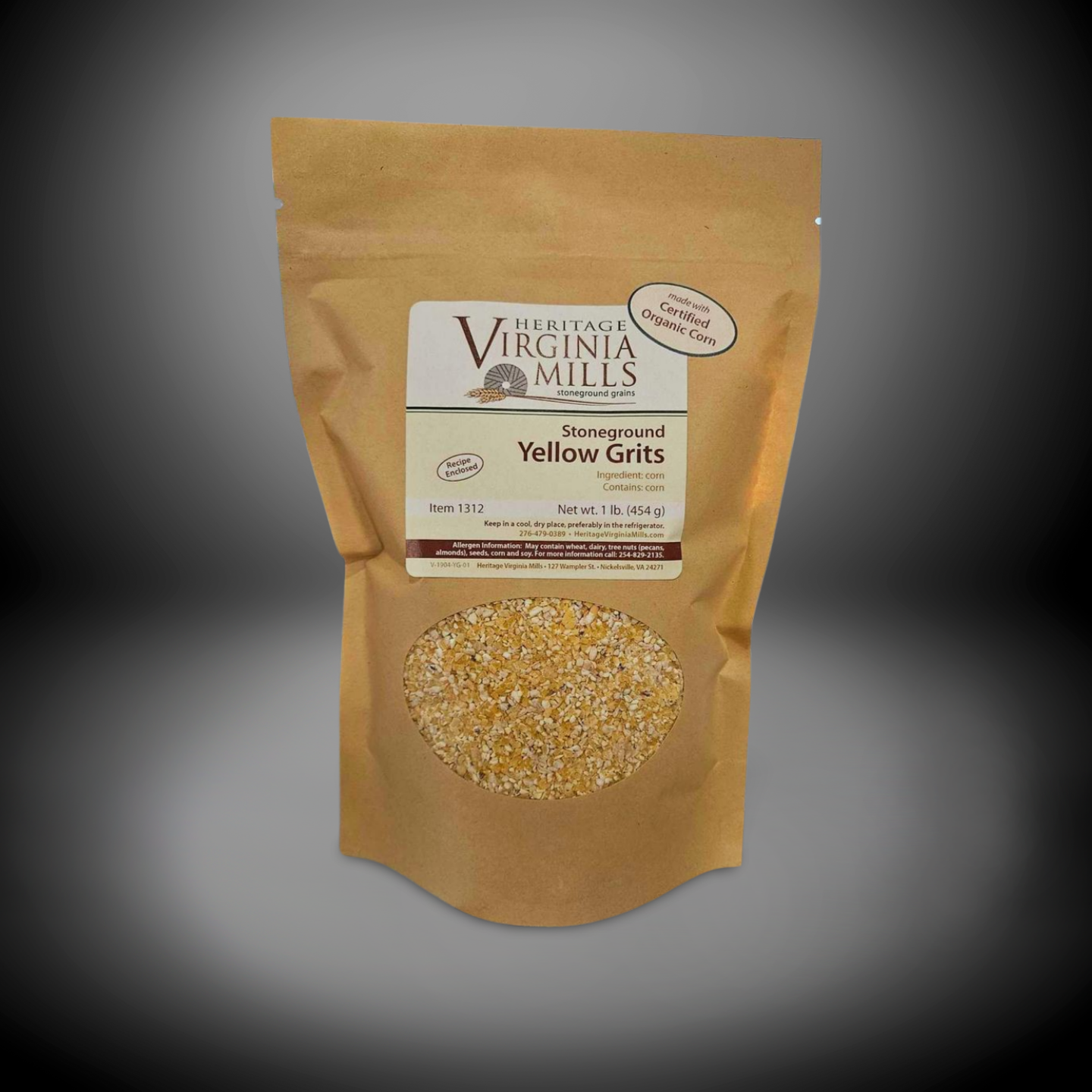 Heritage Virginia Mills Grits - Dusty's Country Store