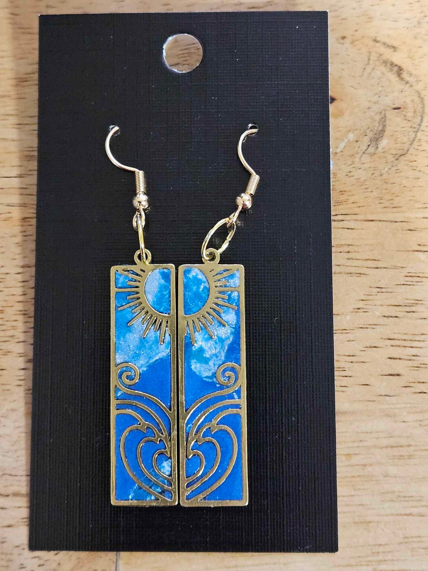 Spring Clay Earrings By Local Artist