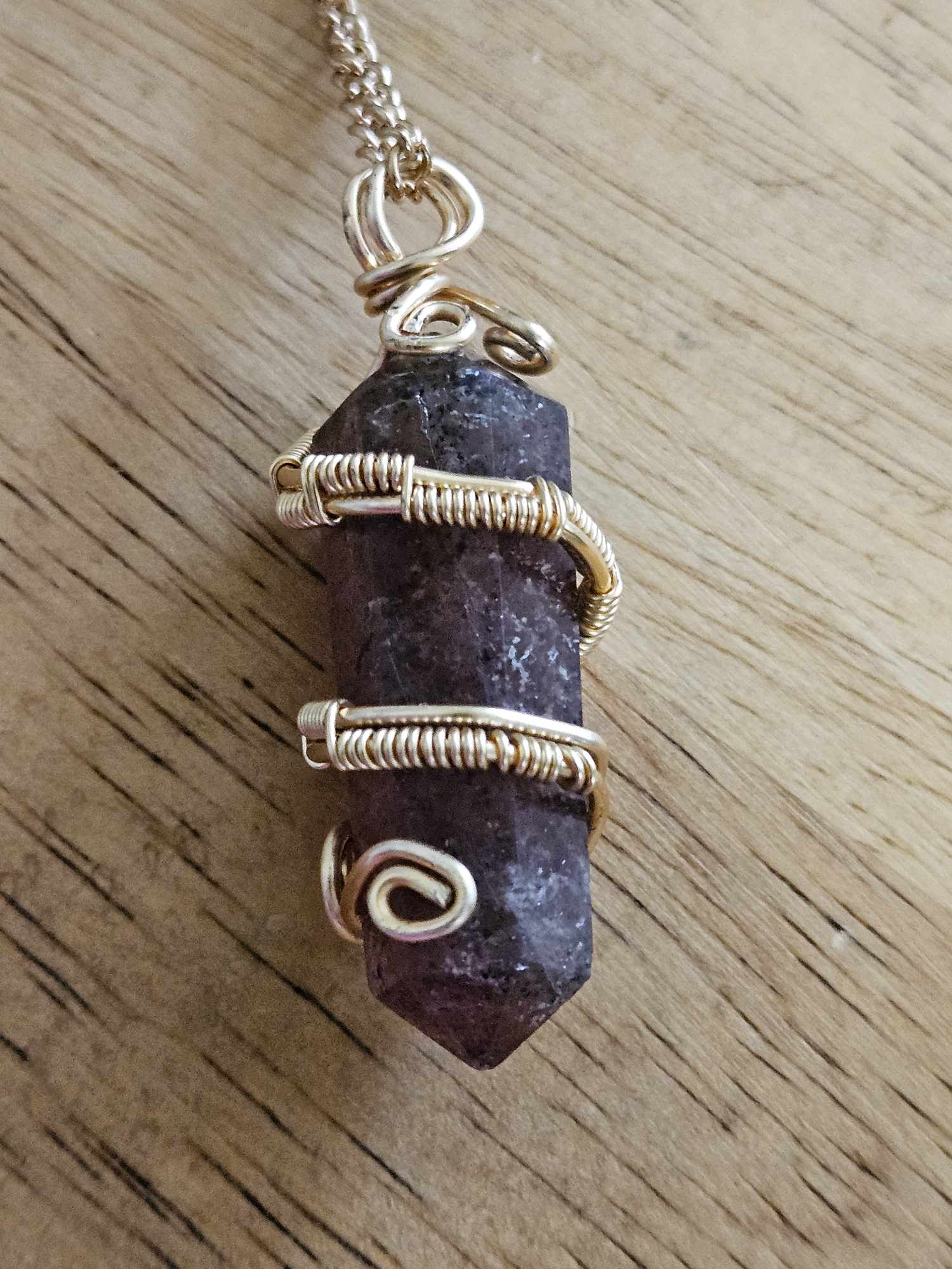 Hand Wired Natural Crystal Necklaces - Dusty's Country Store
