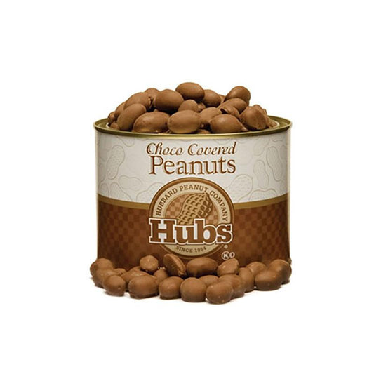 Hubs Choco Covered Peanuts 12 Oz
