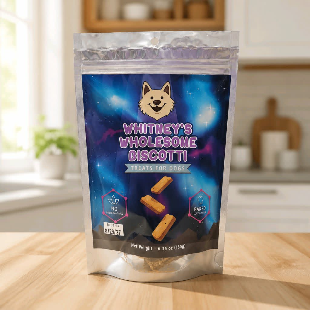 Whitney's Wholesome Biscotti Dog Treats - Dusty's Country Store