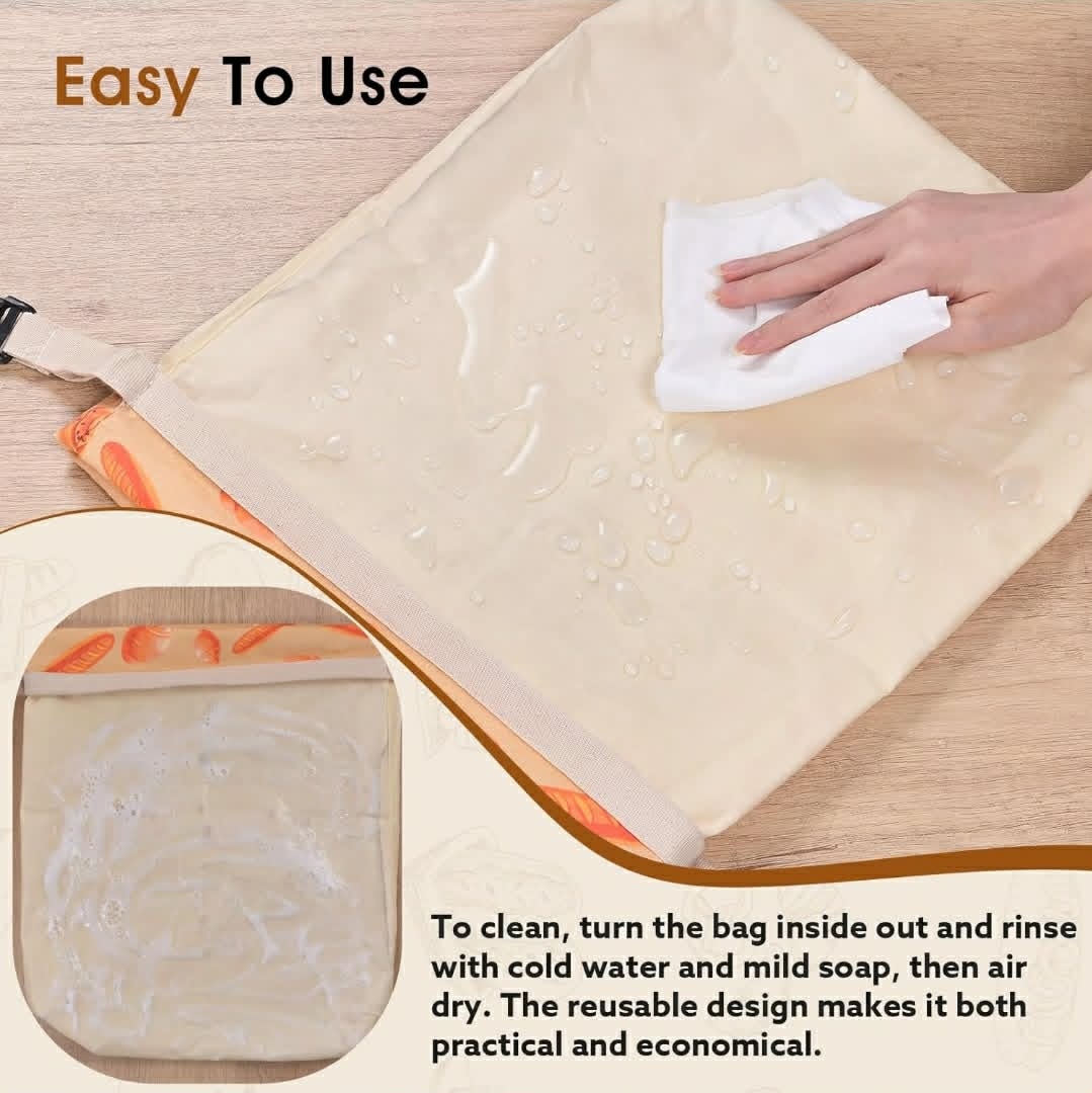 Beeswax Bread Bags For Sourdough And Homemade Bread - Dusty's Country Store