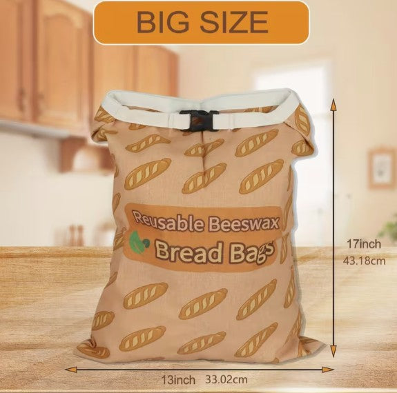 Beeswax Bread Bags For Sourdough And Homemade Bread - Dusty's Country Store