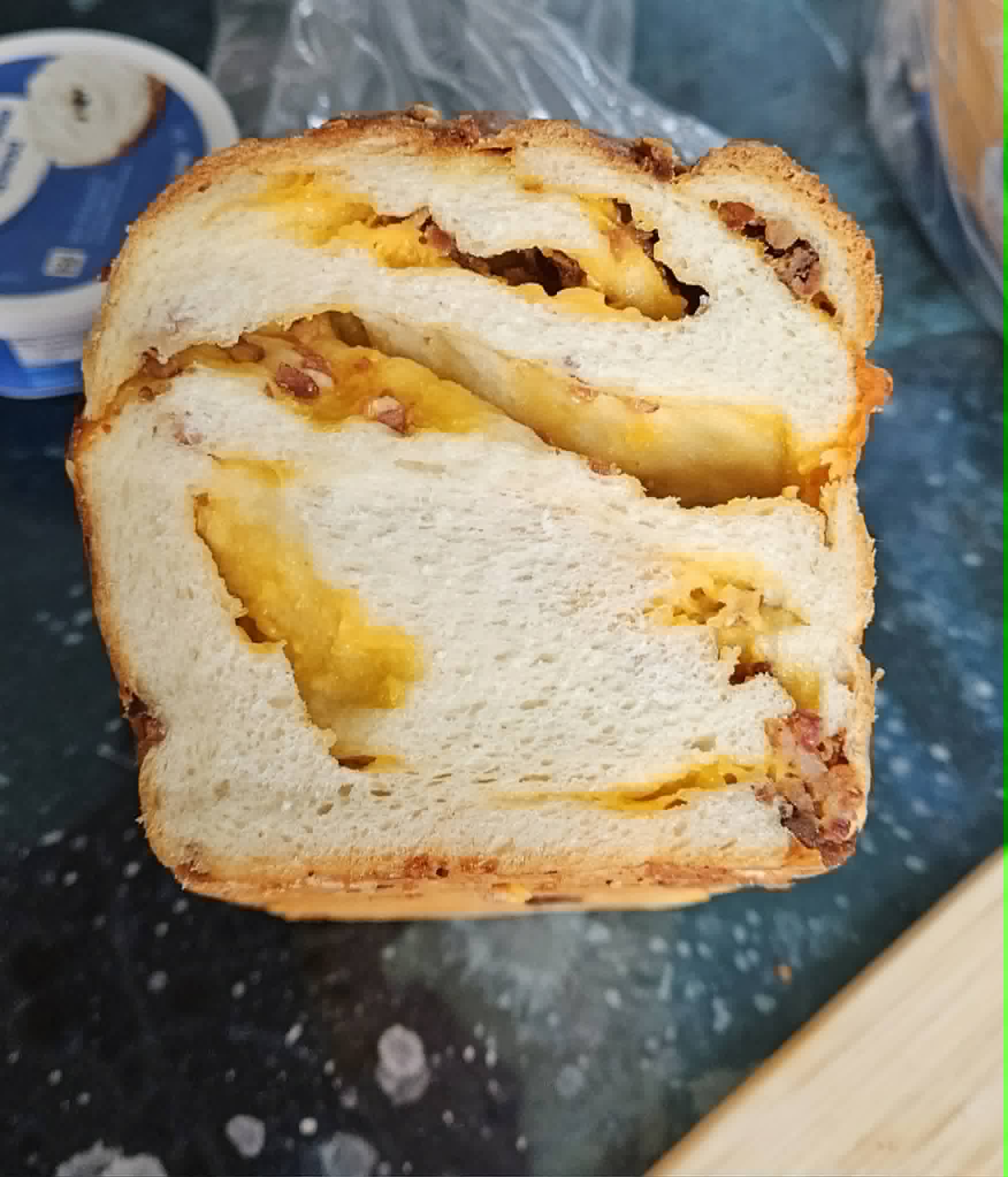 Bacon Cheddar Sourdough Loaf - Dusty's Country Store