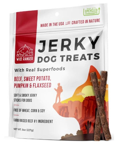 Wild Ranger Jerky Dog Treats - Dusty's Country Store