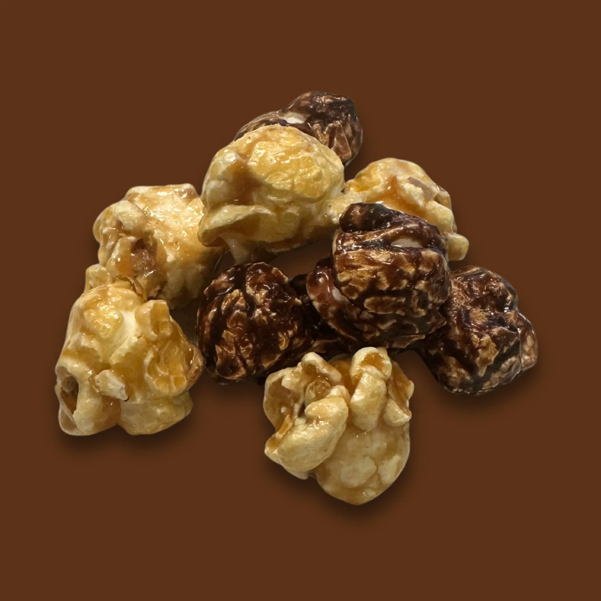 Bigfoot Poop Chocolate and Caramel Gourmet Popcorn - Dusty's Country Store
