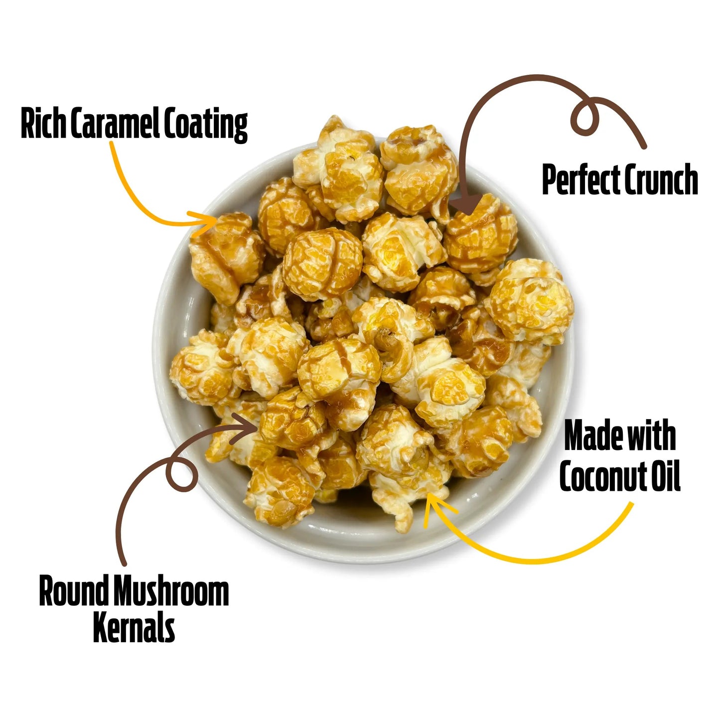 Bigfoot Caramel Popcorn - Dusty's Country Store