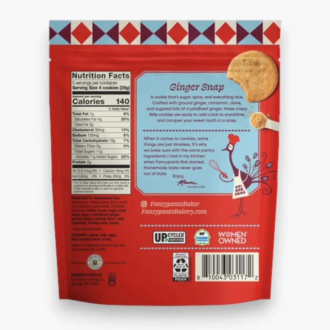 Fancypants Ginger Snap Cookies - Dusty's Country Store