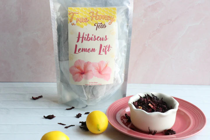 True Honey Teas Hibiscus Lemon Lift - 12 Pack - Dusty's Country Store