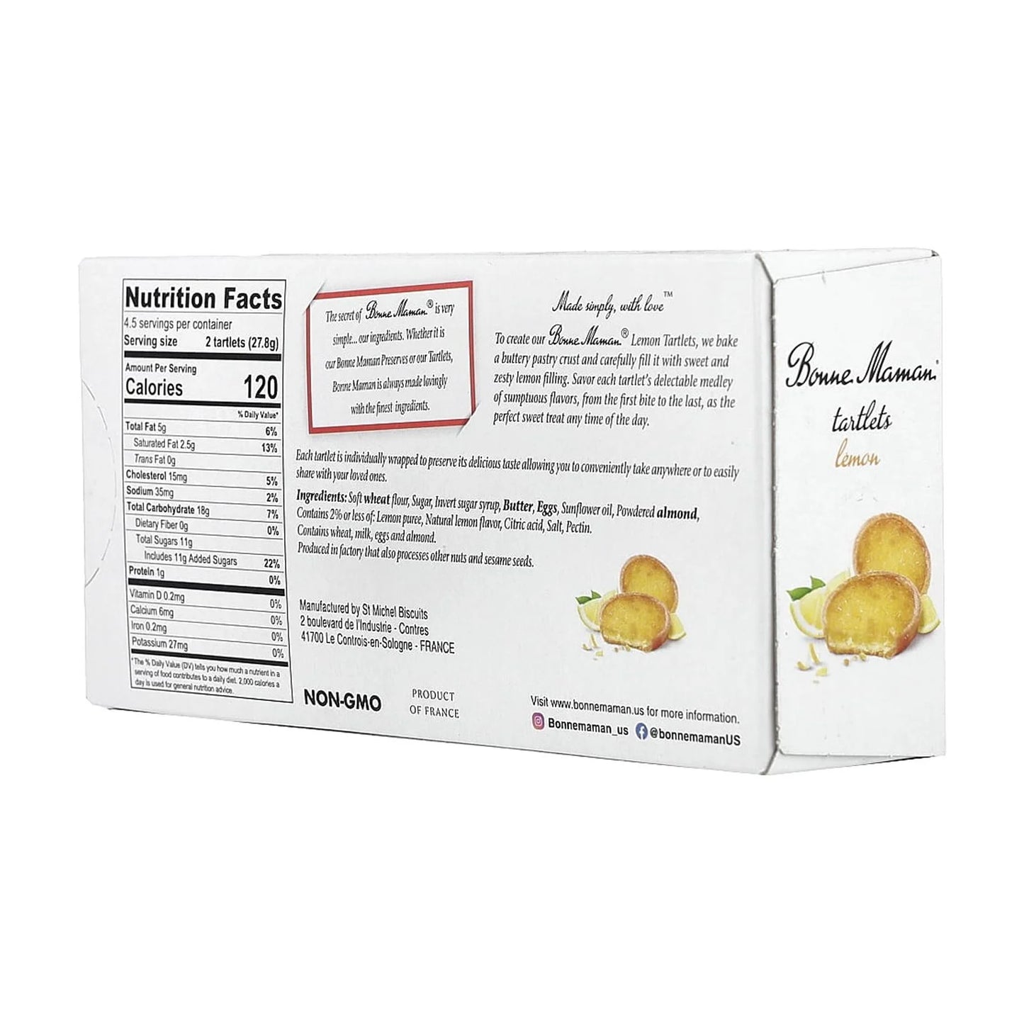 Bonne Maman Lemon Tartlets - Dusty's Country Store