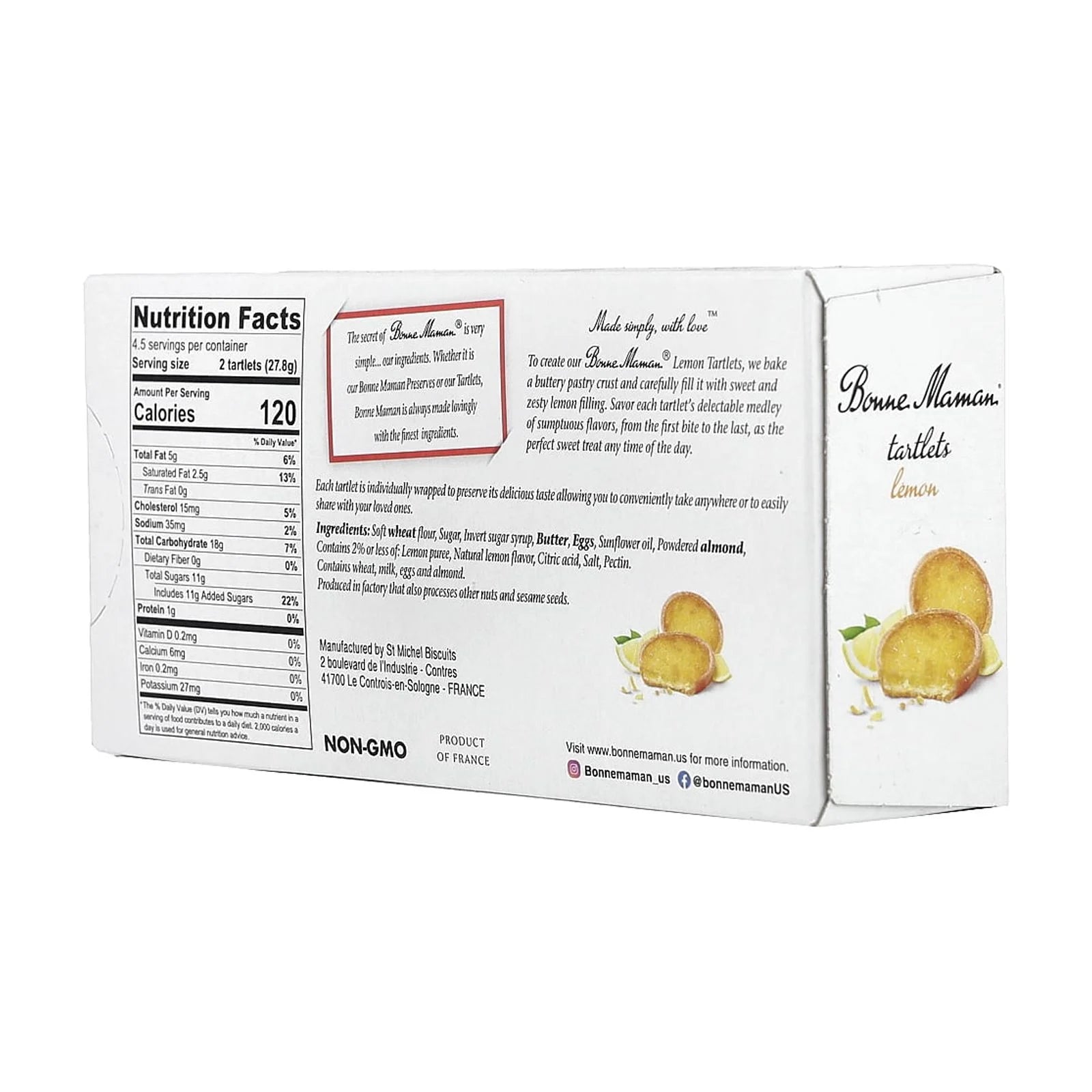 Bonne Maman Lemon Tartlets - Dusty's Country Store