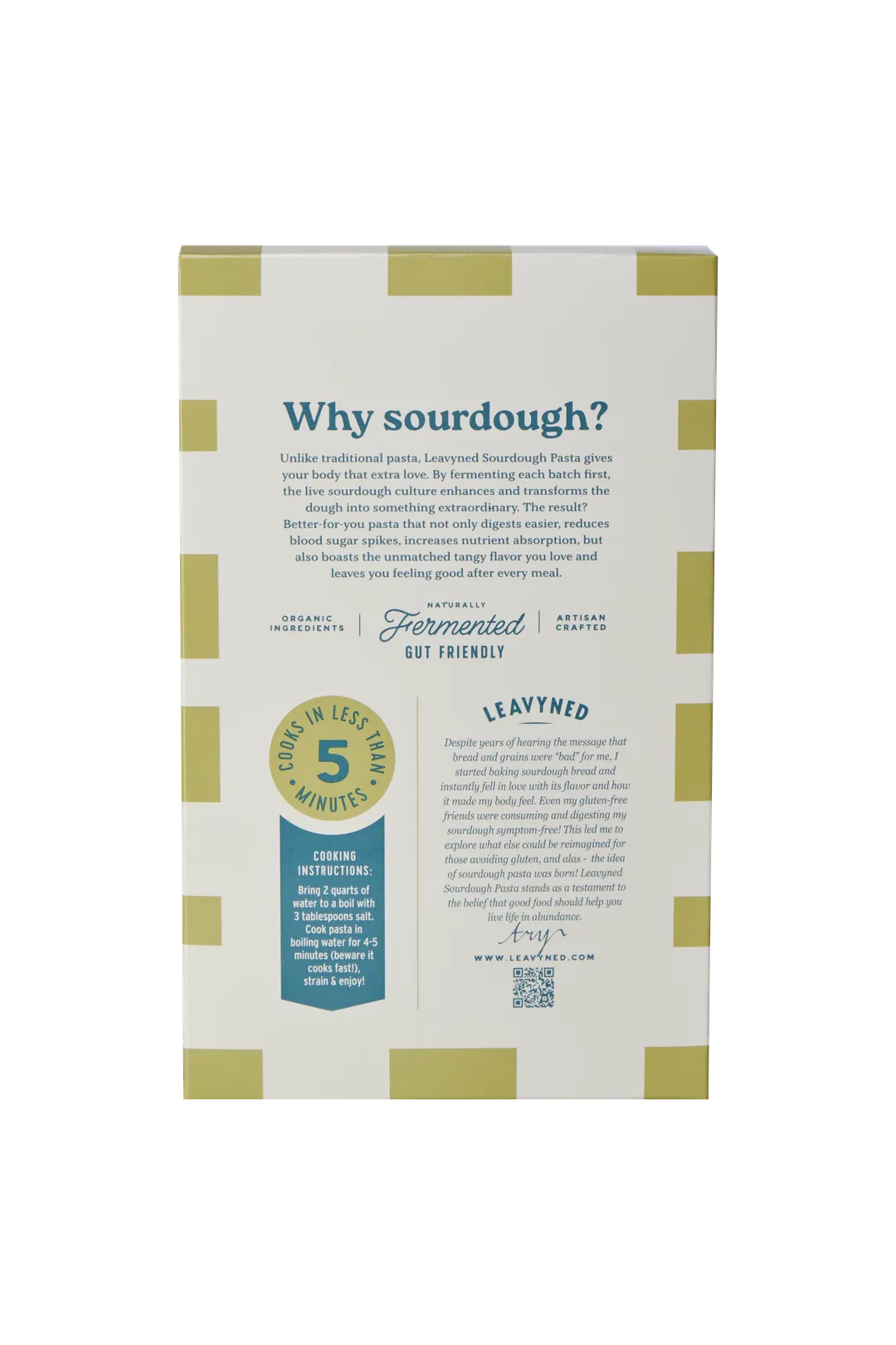 Leavyned Sourdough Pasta - Dusty's Country Store