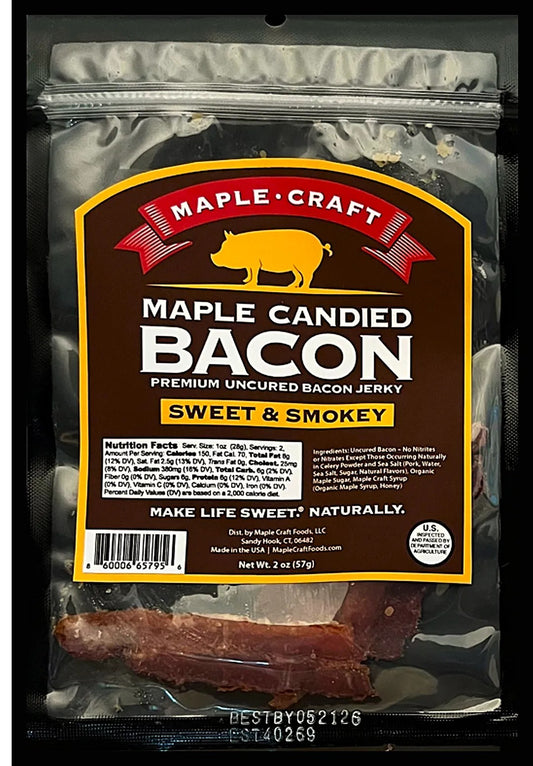 Maple Candied Bacon Jerky - Dusty's Country Store