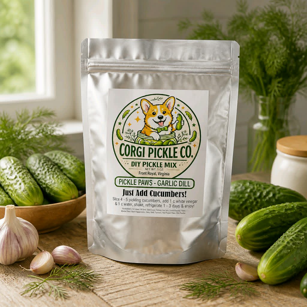 Corgi Pickle Co - DIY Pickle Kit - Dusty's Country Store