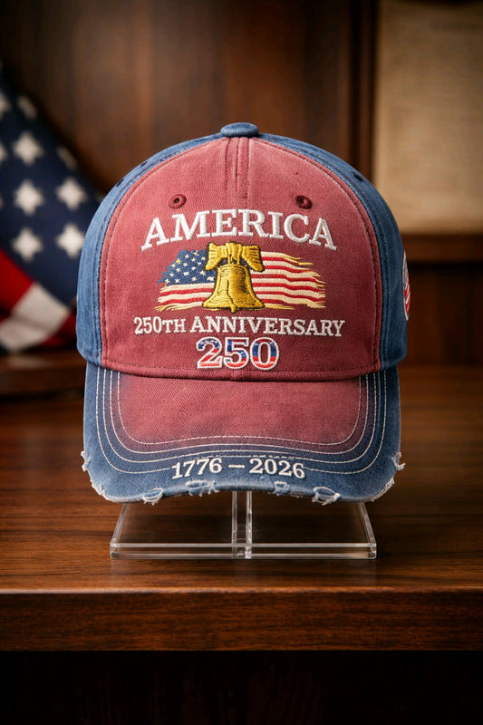 250th Year Patriotic Baseball Cap - Dusty's Country Store