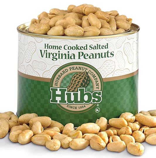 Hubs Peanuts Premium Salted Virginia Nuts 12OZ - Dusty's Country Store