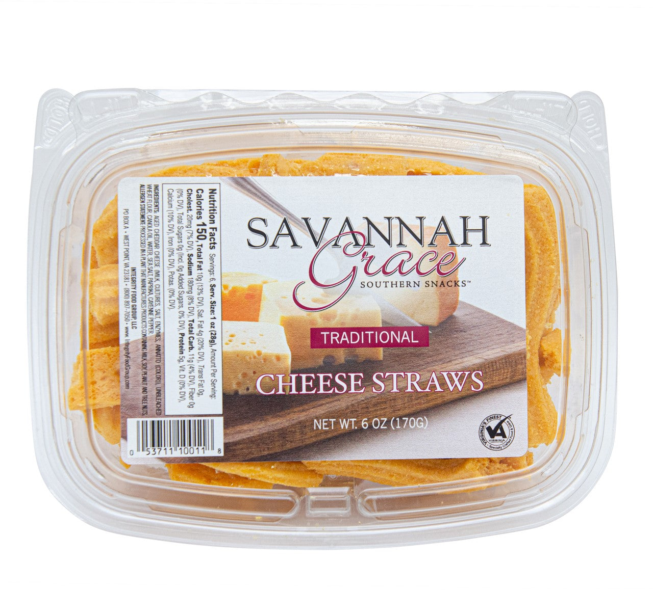 Savannah Grace Cheese Straws - Dusty's Country Store
