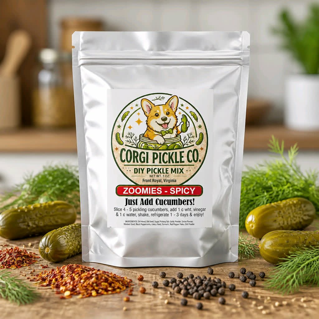 Corgi Pickle Co - DIY Pickle Kit - Dusty's Country Store